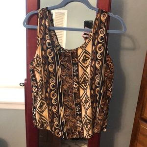 Business casual tank top